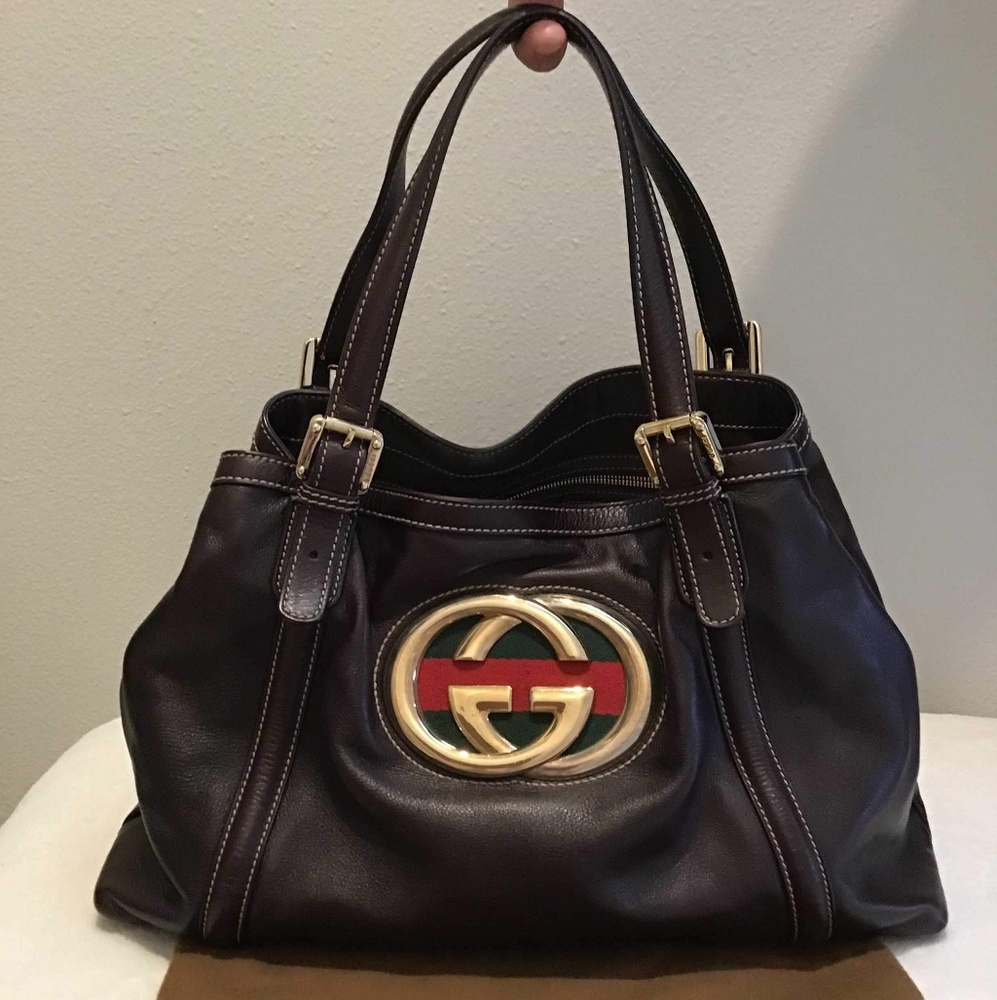 Gucci leather bag